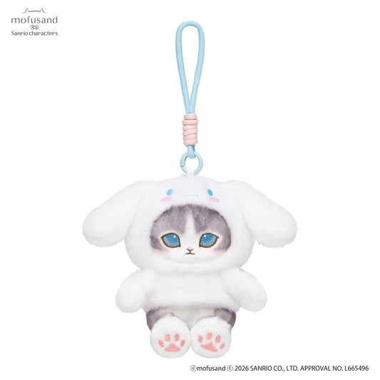 mofusand×サンリオキャラクターズ ぽてふわマスコット(シナモロール)
