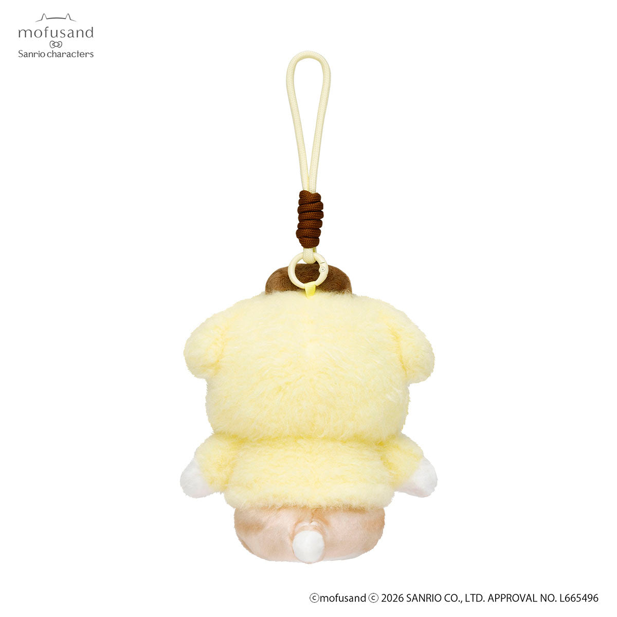 mofusand×サンリオキャラクターズ ぽてふわマスコット(ポムポムプリン