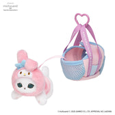 mofusand x Sanrio Characters Outing Cat in Bag Mascot (My Melody)