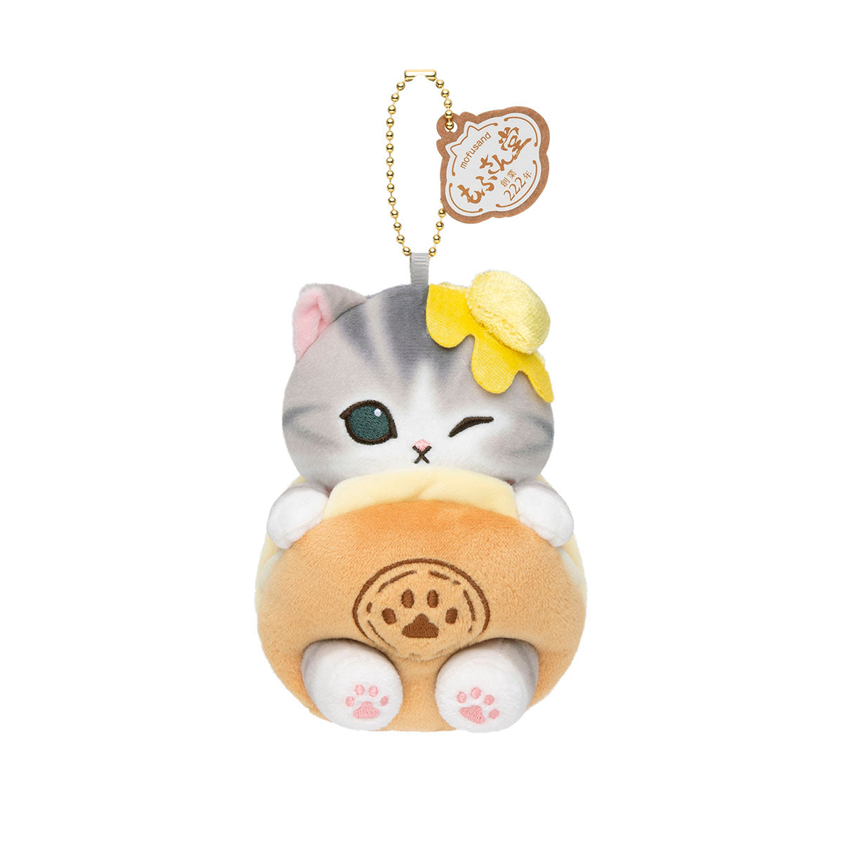 mofusand 猫福珊迪堂 和果子猫挂件（铜锣烧）