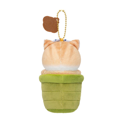 mofusand 猫福珊迪堂 和果子猫挂件（茶）