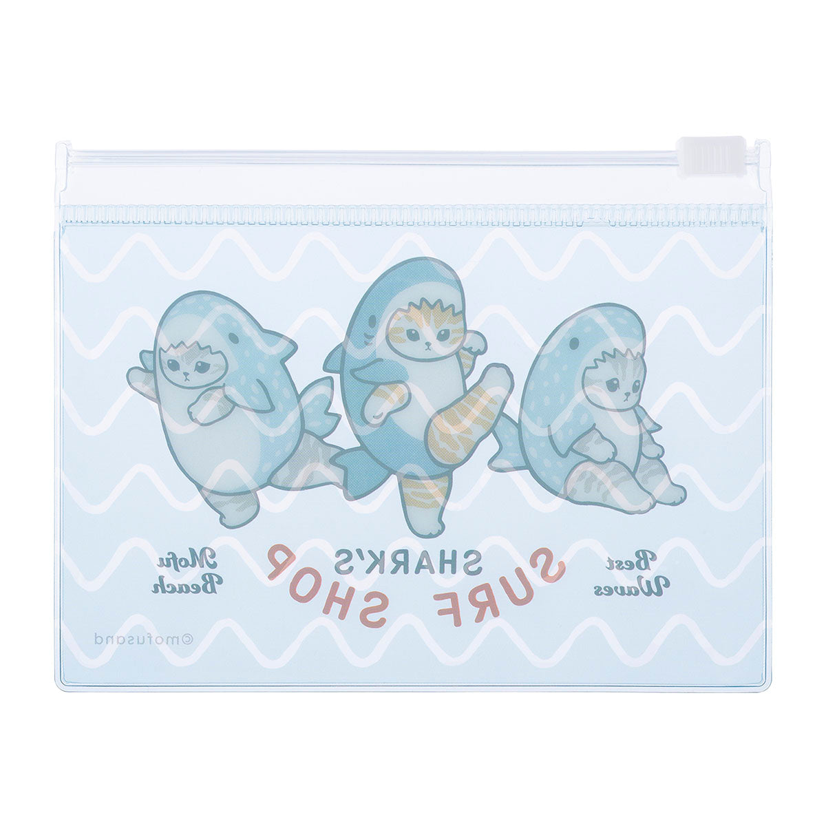 mofusand BOARD SHARK! 트레이딩 슬라이더 파우치 (전6종)