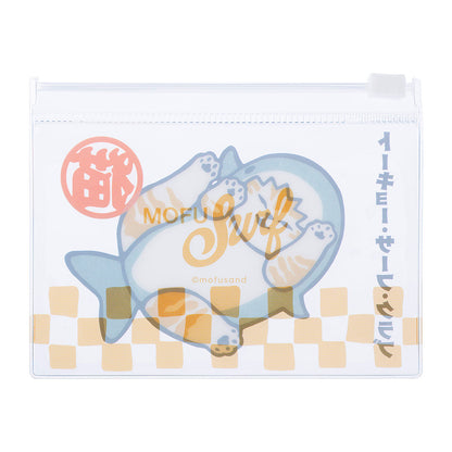 mofusand BOARD SHARK! 트레이딩 슬라이더 파우치 (전6종)