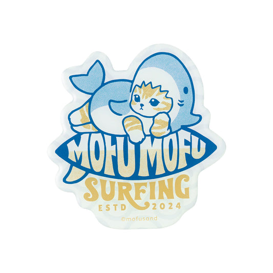 mofusand BOARD SHARK！ おみやげマグネット(MOFU MOFU SURFING)
