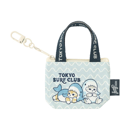 mofusand BOARD SHARK! Mini Bag Key ring (Shark Meow and Whale Shark Meow)
