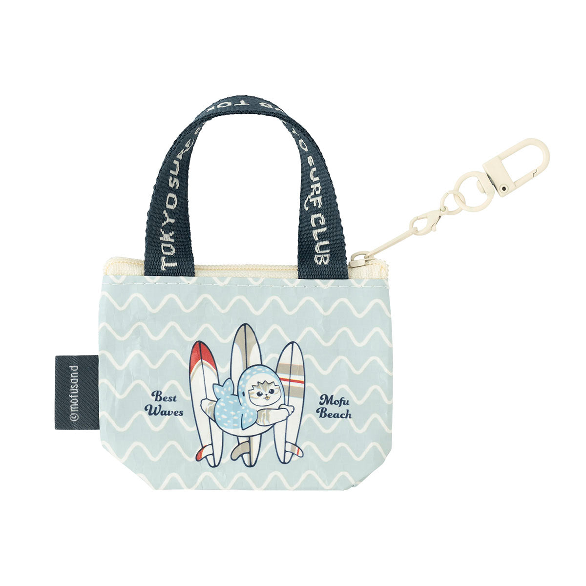 mofusand BOARD SHARK! Mini Bag Key ring (Shark Meow and Whale Shark Meow)