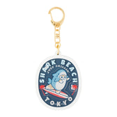 mofusand BOARD SHARK! 쉐이커 아크릴 열쇠고리 (SHARK BEACH)