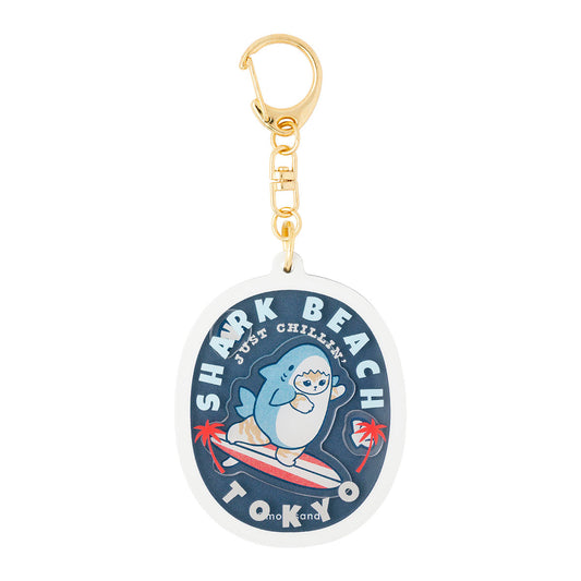 mofusand BOARD SHARK！ シャカシャカアクリルキーホルダー(SHARK BEACH)