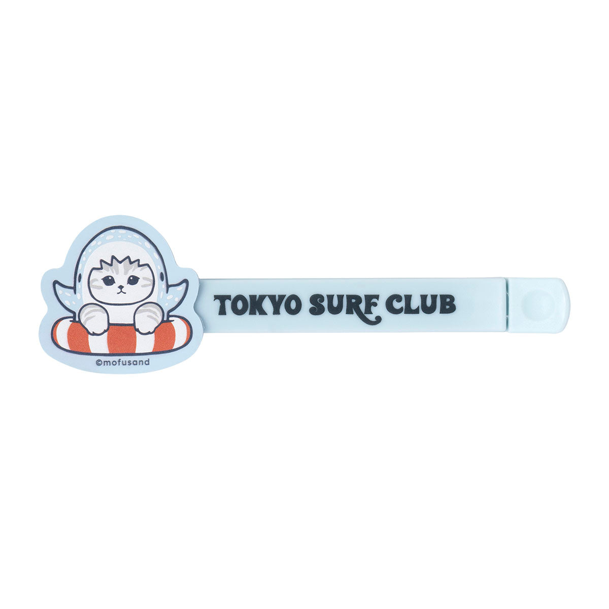 mofusand BOARD SHARK! 봉지 밀봉 클립 2개 세트