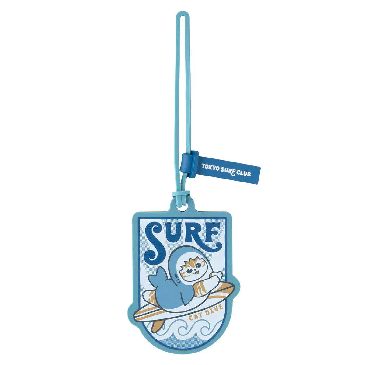 mofusand BOARD SHARK! 러기지 태그 (SURF)