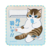 mofusand 외출 방해하고 싶다냥! 마메마메 거즈 핸드타올 (밖은 덥다냥!)