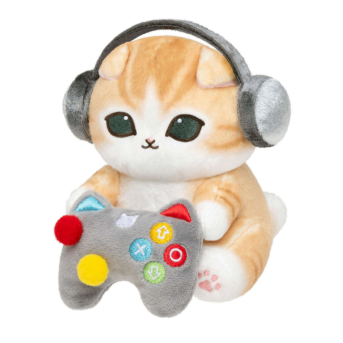 mofusand にゃんこが見守るデスクトップひっかけぬいぐるみ(ゲームしにゃい？)