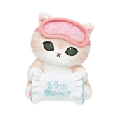 mofusand にゃんこが見守るデスクトップひっかけぬいぐるみ(もう寝にゃい？)