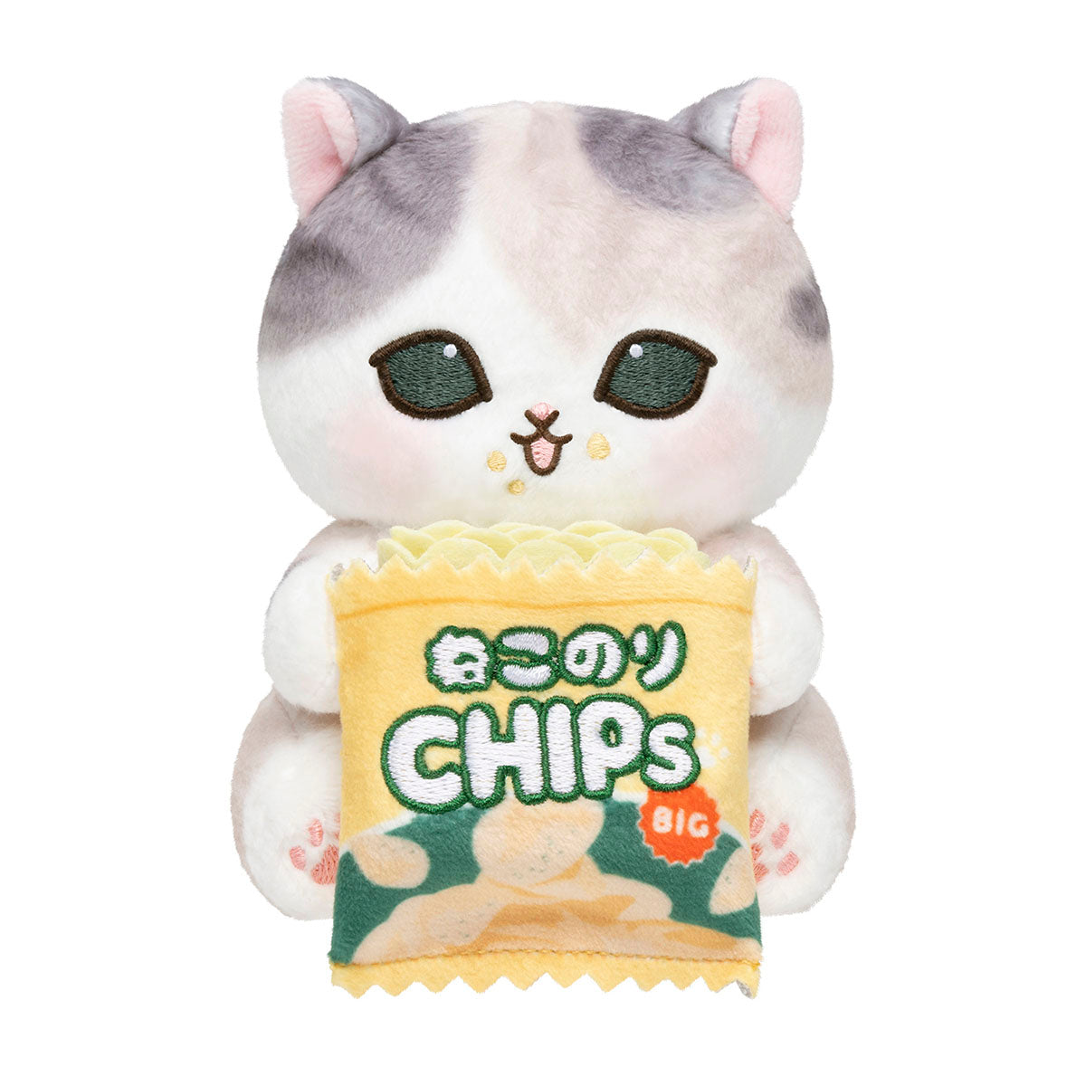 mofusand にゃんこが見守るデスクトップひっかけぬいぐるみ(食べにゃい？)