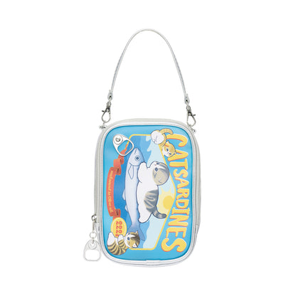 mofusand Meow Meow MART Mascot Keychain Pouch (Sardine Can)