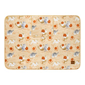 mofusand Warm 3-Way Blanket with Storage Pocket (Yarn Pattern)