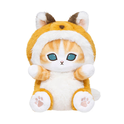 mofusand WOODLANDS Sitting Poseable Plush (Fox Meow)