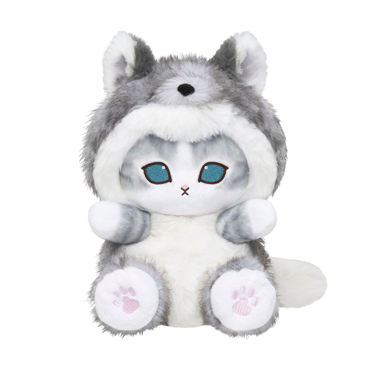 mofusand WOODLANDS 앉은 포즈 인형 (늑대냥)