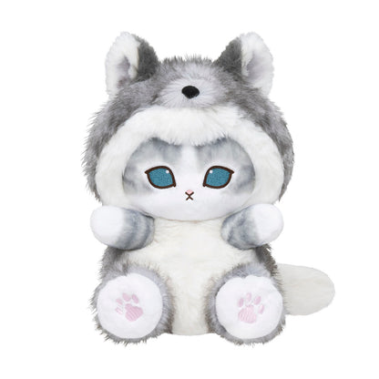 mofusand WOODLANDS 앉은 포즈 인형 (늑대냥)