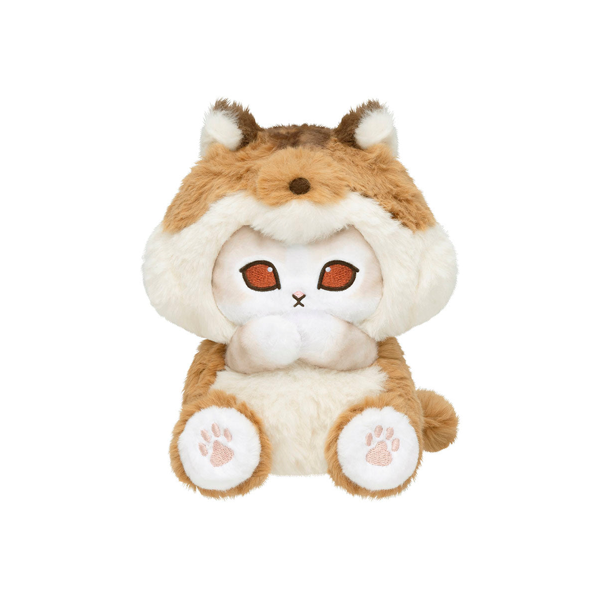 mofusand WOODLANDS Sitting Poseable Plush (Squirrel Meow)