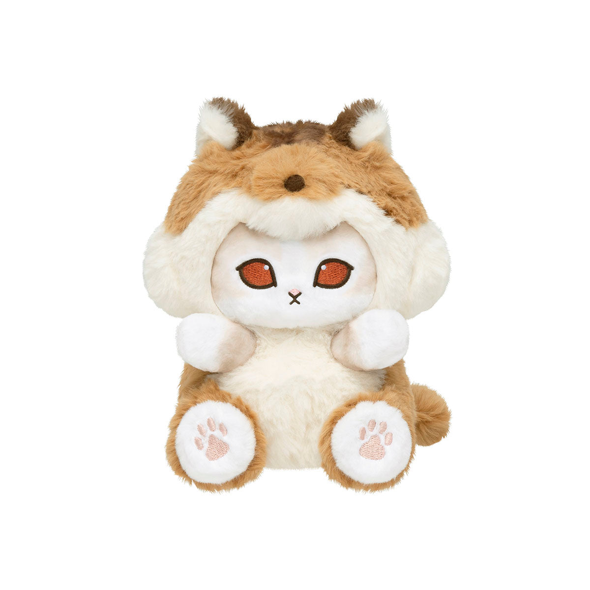 mofusand WOODLANDS Sitting Poseable Plush (Squirrel Meow)