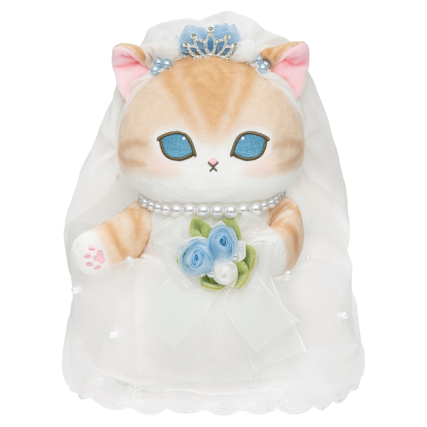 mofusand ウェディングペアぬいぐるみ 【新品未使用・美品】 完全受注品 予約】mofusand にゃんこのサムシングブルーなウェディングペア