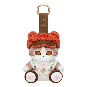mofusand WOODLANDS くま帽子なにゃんこのマスコット