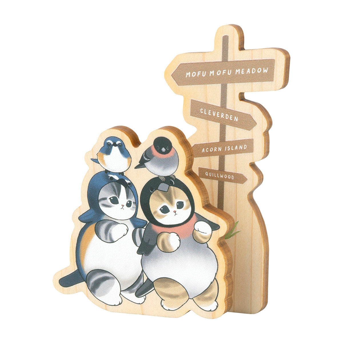 mofusand WOODLANDS 交易動物木夾（全6種）