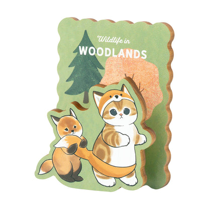 mofusand WOODLANDS 交易動物木夾（全6種）