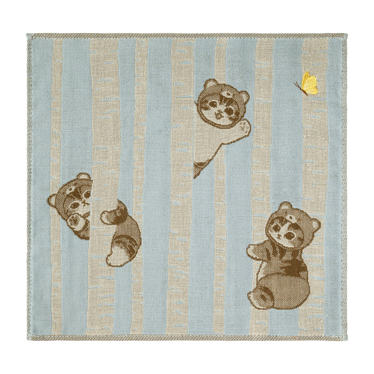 mofusand WOODLANDS 자가드 거즈 핸드 타올 (쿠마 냥)