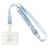 mofusand WOODLANDS Neck Strap & Card Holder Set (Rabbit Meow)