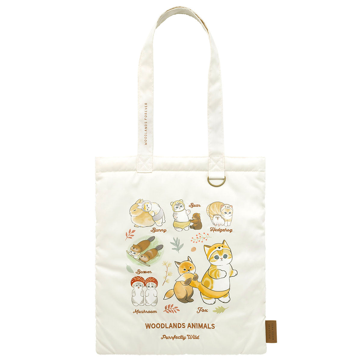 mofusand WOODLANDS Flat Tote Bag (Zukan)