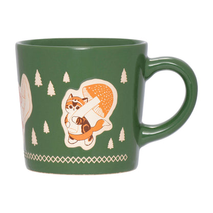 mofusand WOODLANDS water repellent mug