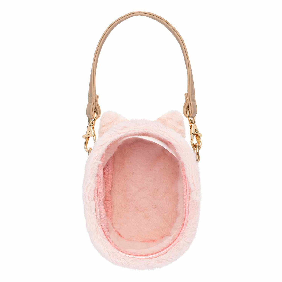 Kiramekko Mini cat house pouch (pink)