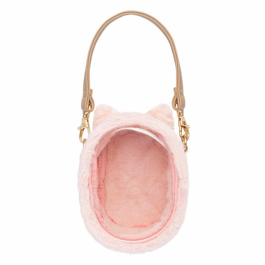 Kiramekko Mini cat house pouch (pink)