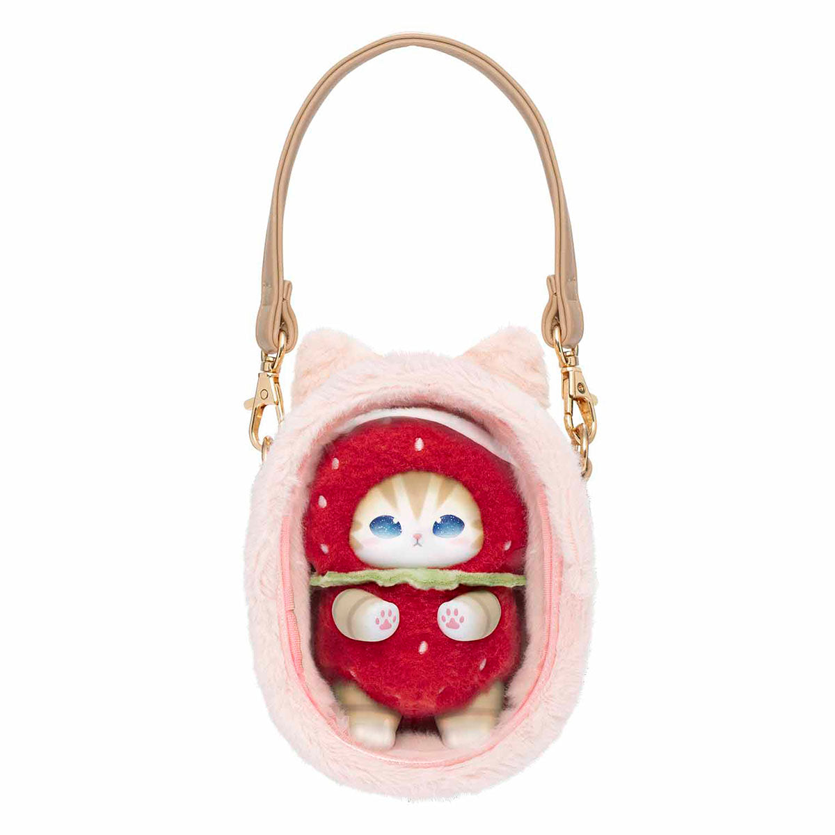 Kiramekko Mini cat house pouch (pink)