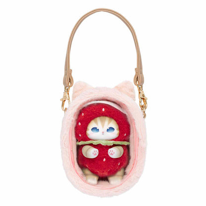 Kiramekko Mini cat house pouch (pink)