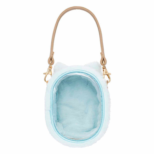 Kiramekko Mini cat house pouch (light blue)