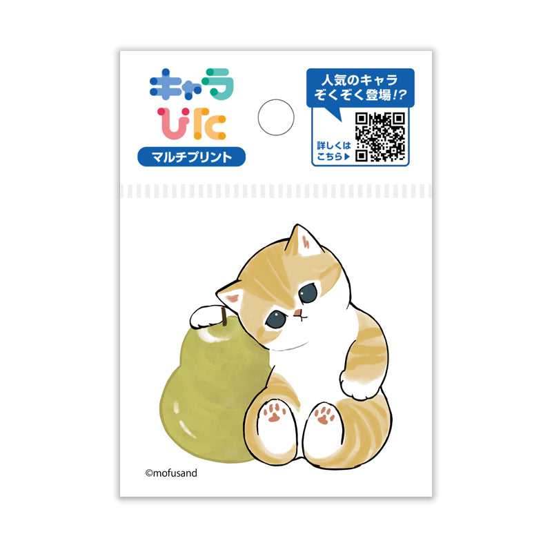 mofusand 캐릭터 피타 멀티 프린트 시트 ① 미니 11