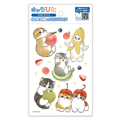 mofusand 캐릭터 피타 멀티 프린트 시트 ① 엽서 3