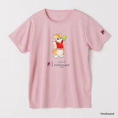 mofusand × FILA 短袖T恤（粉色・BJ貓）