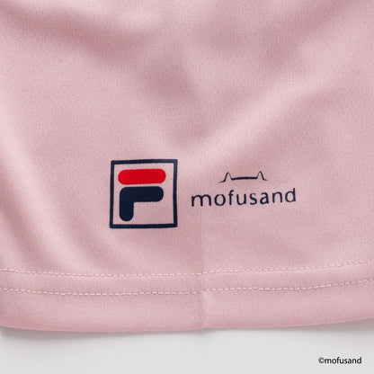 mofusand×FILA S／S T-shirts(PINK・BJ cat)