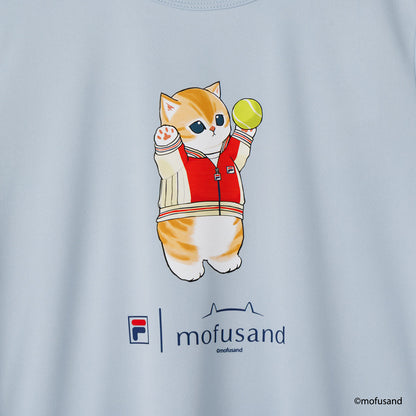 mofusand × FILA S/S T-shirts (SAX・BJ cat)