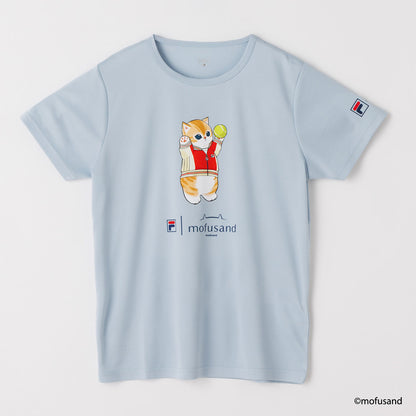 mofusand × FILA S/S T-shirts (SAX・BJ cat)