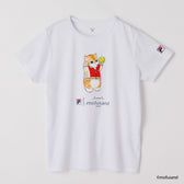 mofusand × FILA 短袖T恤（白色・BJ貓）