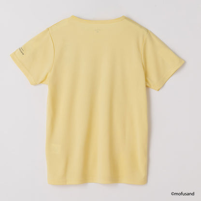 mofusand×FILA S／S T-shirts(L.YELLOW・pair cats)