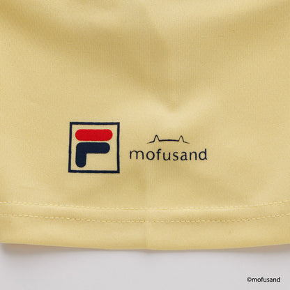 mofusand×FILA S／S T-shirts(L.YELLOW・pair cats)