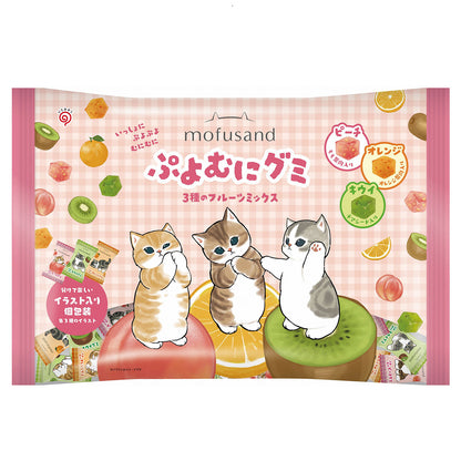 mofusand Puyomuni 軟糖（3種水果混合）