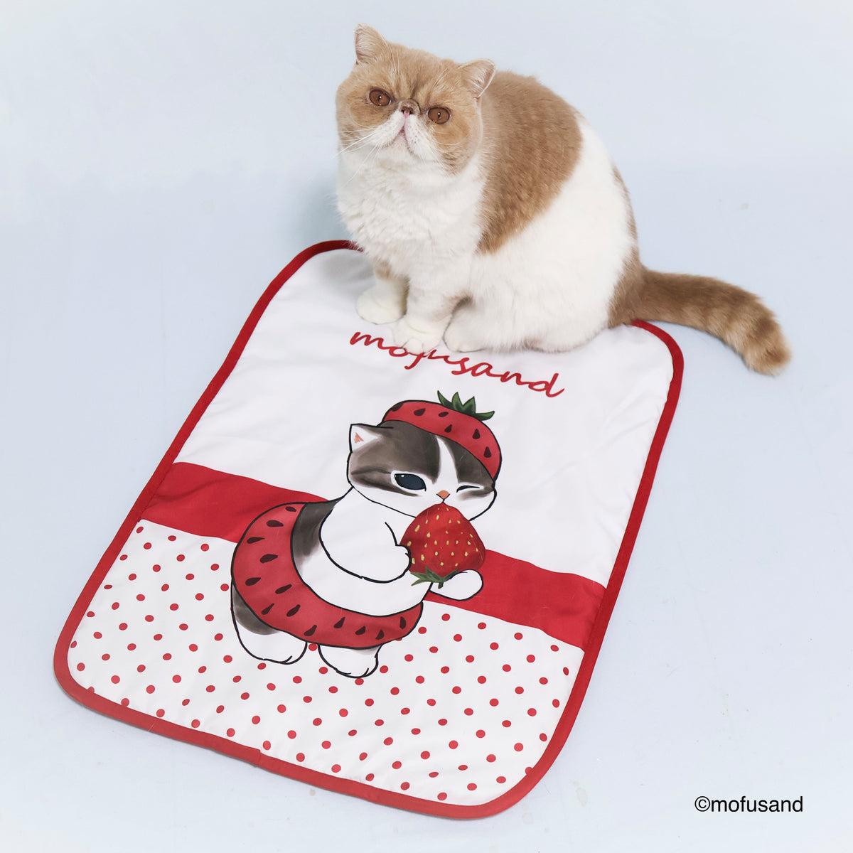 mofusand Blanket (Strawberry Meow)