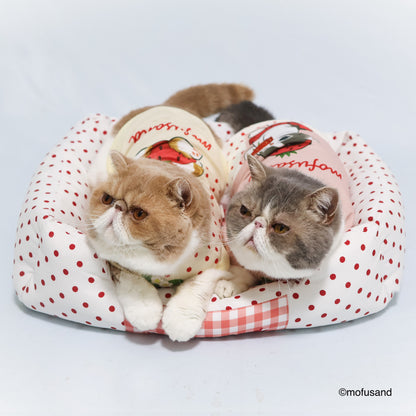 mofusand Sofa Bed (Strawberry Meow)